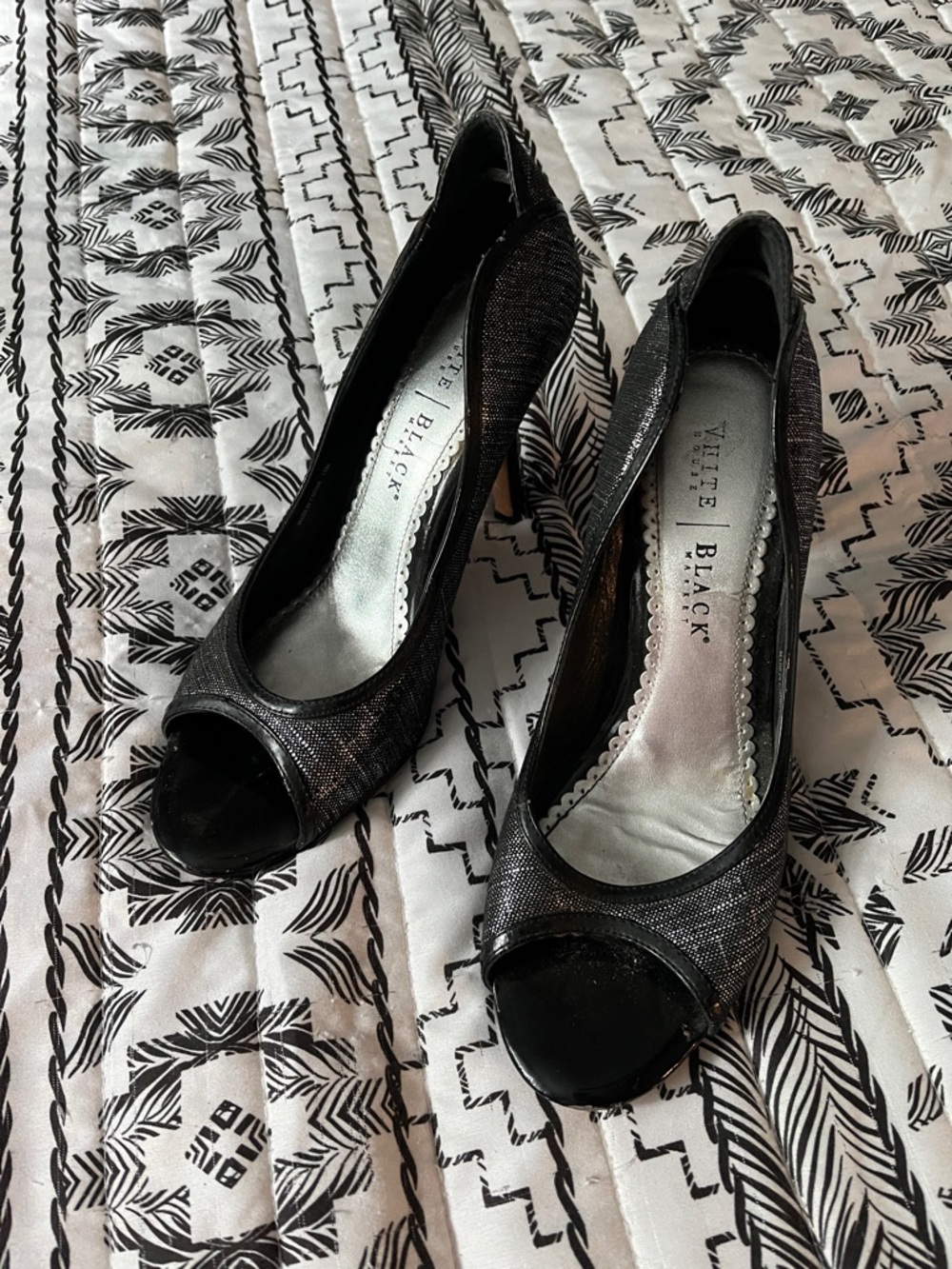 White House Black Market Heels Size 10M As Is